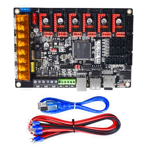 BIGTREETECH SKR Pro V1.2 32bit Control Board high-Frequency 3D Printer Motherboard, Support TMC5160, TMC2209, TMC2130, TFT35 E3, TFT70, TFT35 V3.0.1, Mini12864 LCD