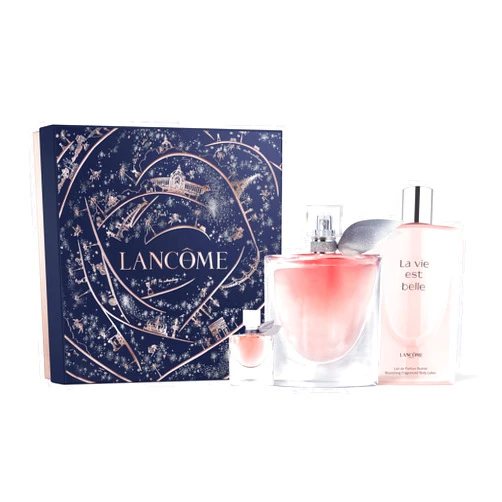 Lancôme La Vie Est Belle Inspirations Perfume Gift Set - Full Size Eau de Parfum, Mini Eau de Parfum & Scented Body Lotion - Limited Edition