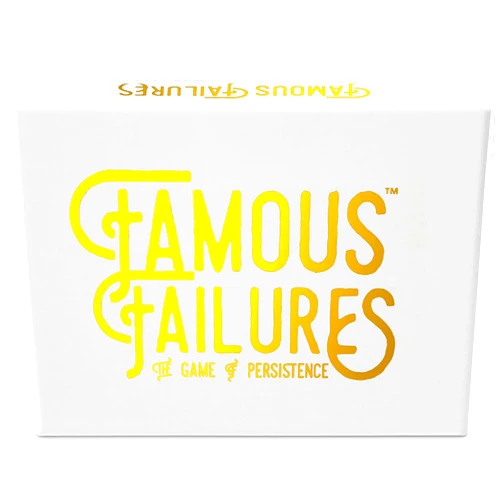Better Me Famous Failures, Educational Card Game About Success. Fun Family Games for Game Night to Teach Resilience, Card Games for Teens