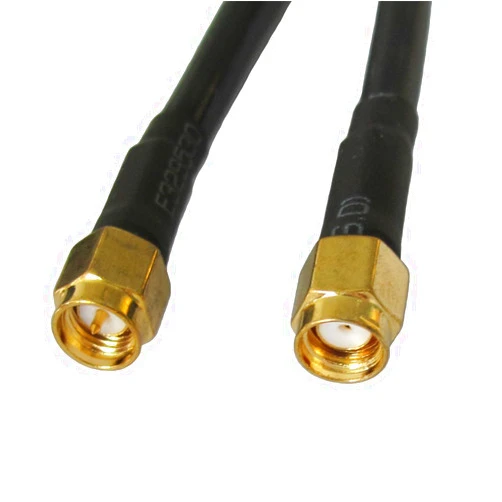 Bestkong 3 feet SMA Male Plug to RP-SMA Male RF Pigtail Jumper Caxial Cable RG58 1m
