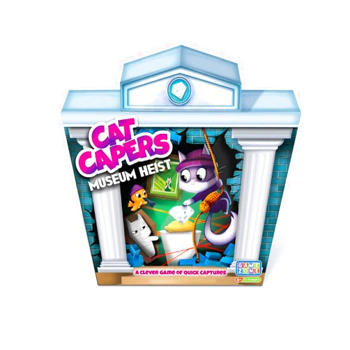 Game Zone Cat Capers - Fun and Family-Friendly Card Game for Ages 8+ - Great for Developing Reflexes and Quick Thinking Skills