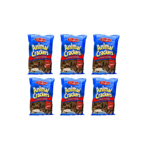 Stauffer's Chocolate Animal Crackers (6 Pack, Total of 87oz)