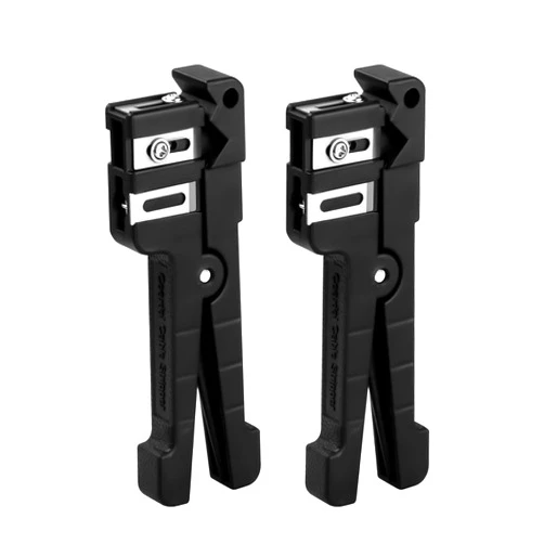 Duogalia 2 Pack Fiber Optic Cutter Tool 45-165 Coax Cable Stripper Fiber Optical Buffer Tube Jacket Stripper coaxial cable crimper universal wire stripper