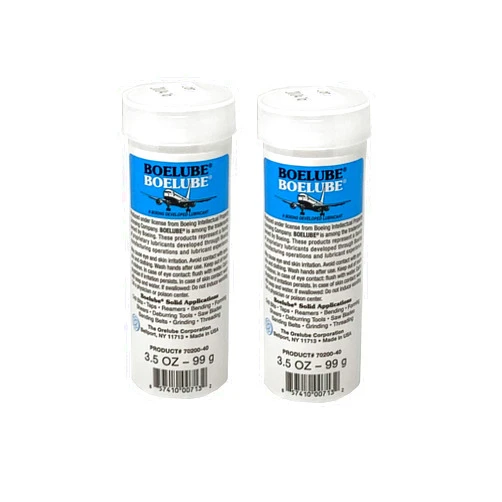 Boelube 70200-40-002 - Pack of 2 pcs - Multi-Use Solid High Performance Lubricant White 3.5 OZ Push Tube