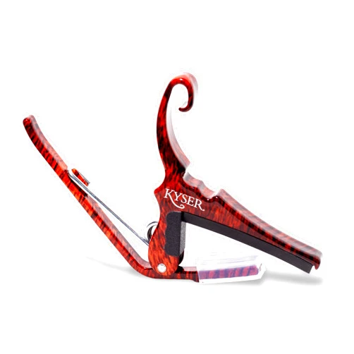 Kyser Quick-Change Guitar Capo for 6-string acoustic guitars, Rosewood, KG6RW