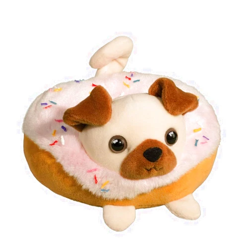Douglas Pug Donut Macaroon Plush Stuffed Animal