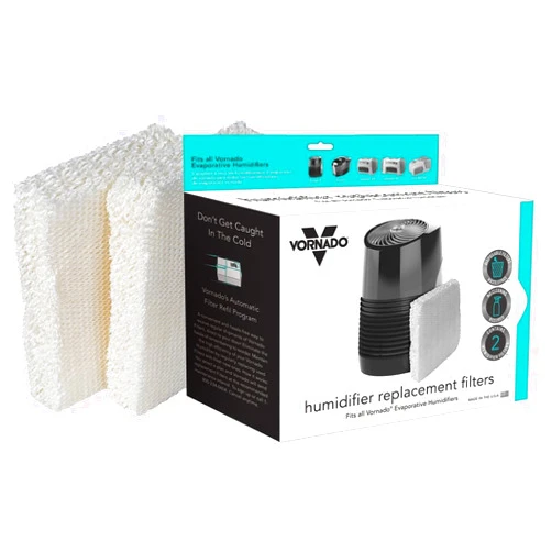 Vornado MD1-0002 Replacement Humidifier Wick Filters, 2-pk