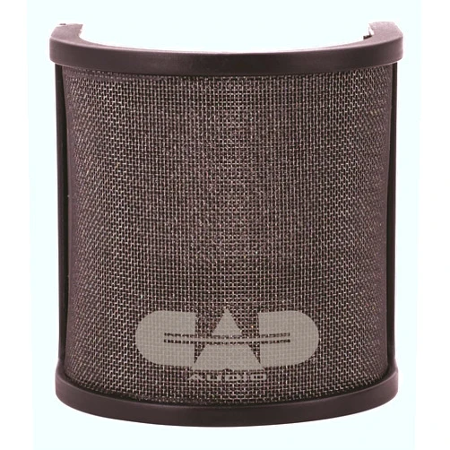 CAD Audio VP3 Pop Filter for Handheld & LCD Microphones – 6″ Nylon Screen, Metal Gooseneck & Universal Stand Clamp