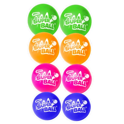 Wham-O The Incredible Superball Color | Bright & Super Bouncy | Made of Durable Zectron for High Bouncing and Distance | Outdoor Play for Children and Adults
