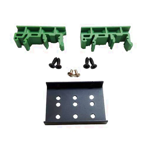 Tycon Systems DIN-ClipKit-Uni Universal Din Rail Mounting Clips With Bracket For Vertical Mounting
