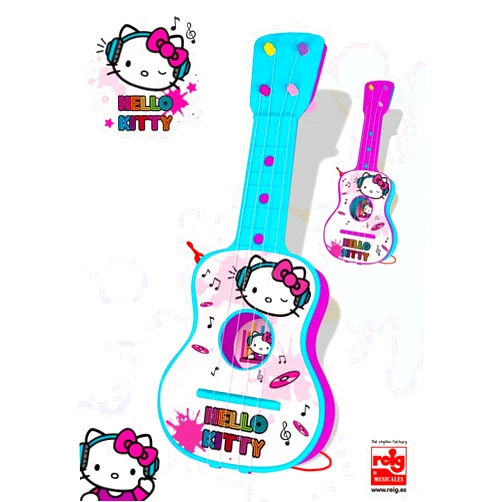 CLAUDIO REIG Hello Kitty Children's Guitar (Reig 1513), Multicoloured