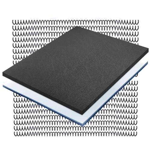 Binditek 60 Pack Binding Kits, Includes 20 8 Mil PVC Clear Covers, 20 1/2