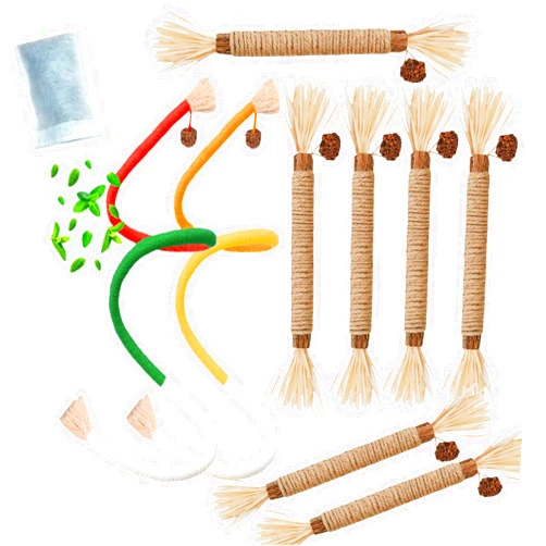 GREMBEB Cat Toys 9Pcs EXTENDED Catnip Toys for Indoor Kitten