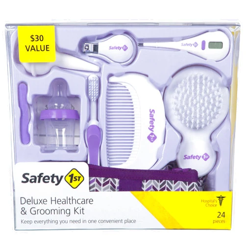 Safety 1st Deluxe Healthcare & Grooming Kit, Pyramids Grape Juice, Pyramids Grape Juice, One Size
