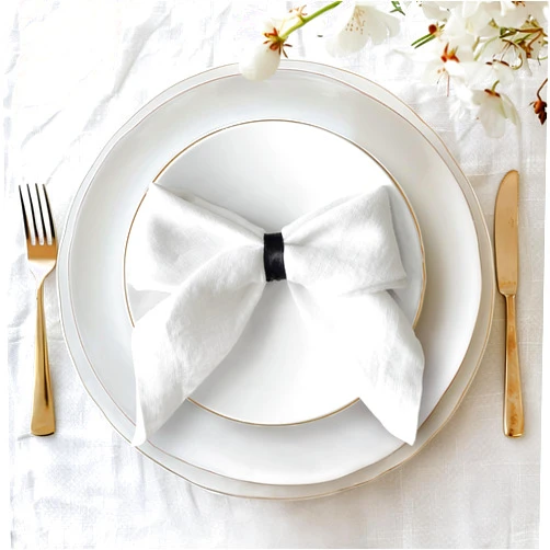 L Linen World 100% Linen Dinner Napkins 20x20 Inch,Soft and Breathable French Flax Cloth Napkins,Stone Washed Set of 4(White)