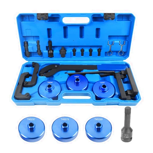 KAISAL Engine Camshaft Alignment Locking Tool Kit Upgraded Engine Timing Tool Kit Compatible for VW Audi 2.0 2.4 2.8 3.0T 3.2 4.2 5.2 Engine A4 A6 A8 Q5 Q7 R8 High Hardness Engine Timing Belt Tools Kit