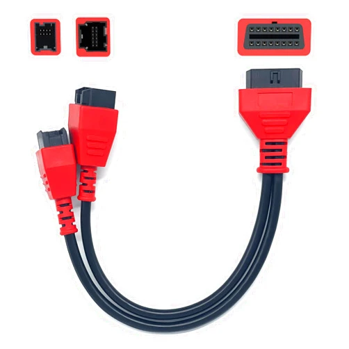 UPsicHi 12+8 PIN OBD Connector Fit for Chrysler SGW Equipped FCA Vehicles Programming Cable Adapter, Bypass Gateway Protocol Cable