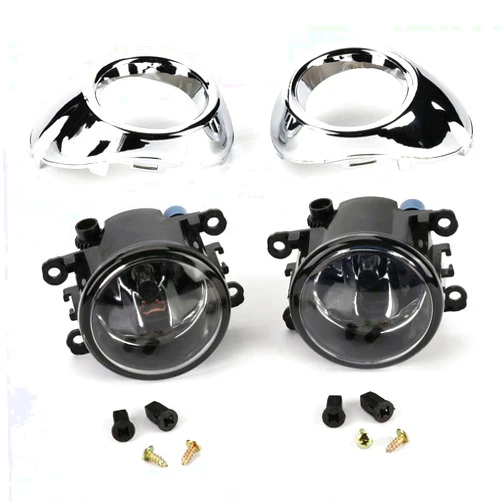 Rilycay Clear Lens Fog Lights Lamps kit W/Switch Cable Fog Lights Assembly