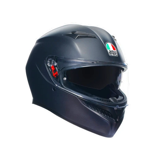 AGV K3 Street Helmet-Matte Black-XL