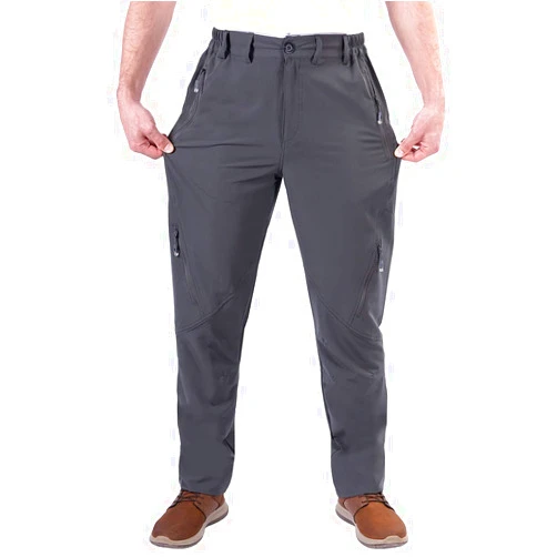 Postropaky Mens Hiking Quick Dry Lightweight Waterproof Fishing Pants Outdoor Travel Climbing Stretch Pants