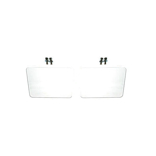 ATS MACHINE SAFETY SOLUTIONS Baldor Bench Grinder Replacement Eye SHIELDS ONLY For Power Bench Grinders (4x5 inch) (Mounting Assembly NOT Included) SOLD AS PAIR. Part # ATS-GA10-Rep-PAIR