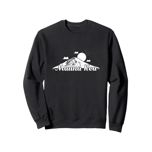 USA mountain hiking mountain ranges mountains Mauna Kea Volcano Hawaii USA Sweatshirt