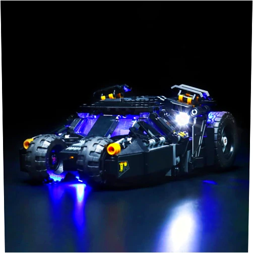 LMTIC Led Lighting Kit for Lego Batman Batmobile Tumbler 76239 Building Kit Light Kit for Lego Batmobile Tumbler Light Set Compatible with Lego 76239 (NOT Included The Lego Sets)