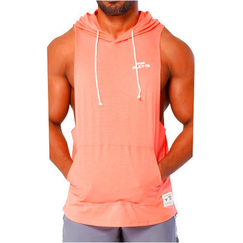 Project Titan Men's Icon Cut Off Workout Hoodies Gym Muscle Tank Shirts Sleeveless Training Hoodies