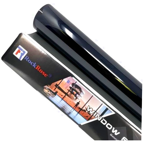 Rockrose Car Window Tint Film - Privacy Window Tint- Tint for Car Windows - Premium Carbon Professional Tint Car Window Heat UV and IRR Block for Cars - Adhesive Film 20 in x 100FT - 80 Percent