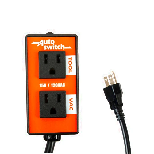 O'SKOOL Automatic Vacuum Switch Allows Power Tool to Turn Vacuum/Accessory on and Off Automatically