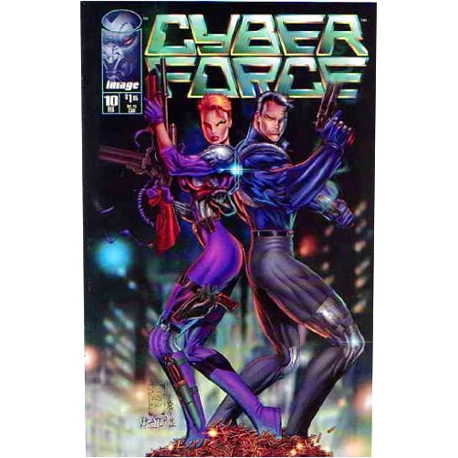 Image Cyberforce (Vol. 2) #10SC VF ; Image comic book | Marc Silvestri Chris Claremont