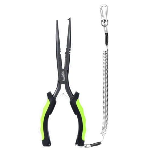 Booms Fishing F03 Fishing Pliers, 9 in Long Nose Hook Remover
