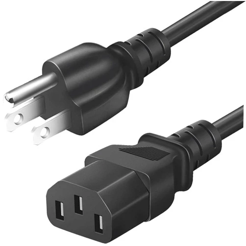 YINJUE Power Cord Cable for Amplifier Musical Peavey Vox Guitar Amp PC AC Amplifiers, 18 AWG Universal 3 Prong Replacement AC Power Cord Cable 3 FT