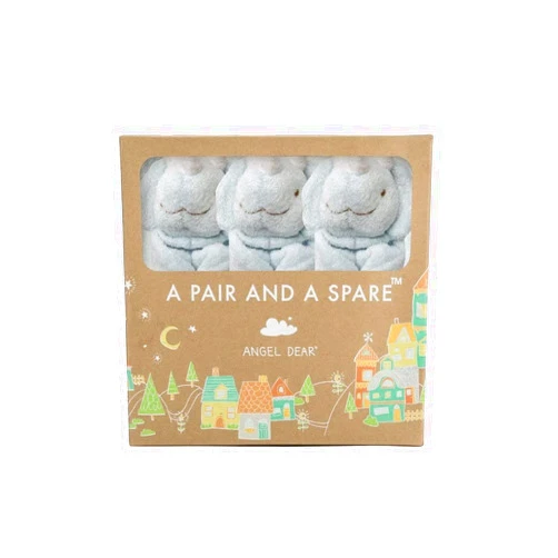 Angel Dear - Blue Dino Blankies Pair and A Spare 3 Piece Set