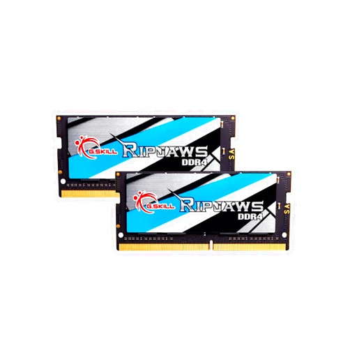 G.SKILL Ripjaws DDR4 SO-DIMM Series DDR4 RAM 32GB (2x16GB) 2666MT/s CL18-18-18-43 1.20V Unbuffered Non-ECC Notebook/Laptop Memory SODIMM (F4-2666C18D-32GRS)