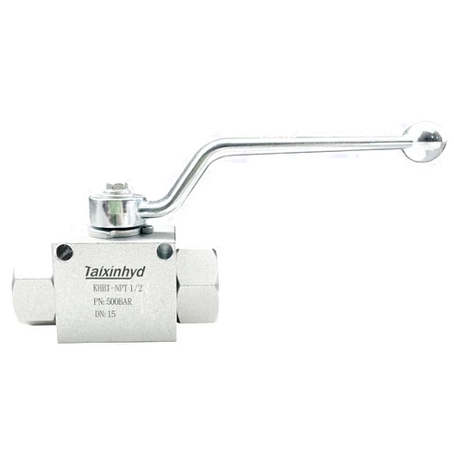 Generic Xingehyd Hydraulic Ball Valve 2 Way KHB 1/2 Inch NPT Female Hydraulic Valve 7250 PSI Shut-Off High Pressure Ball Valve
