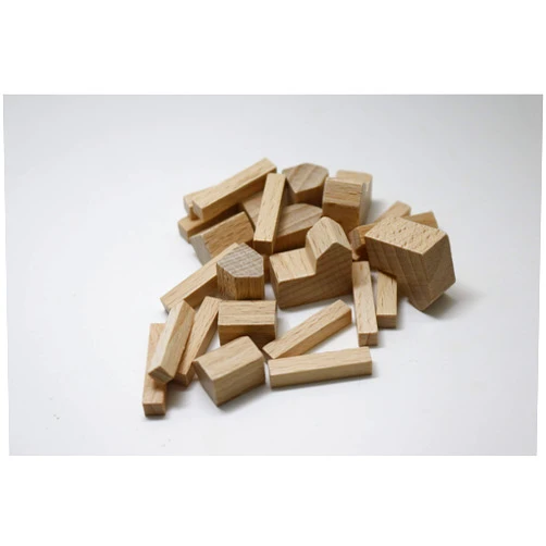 YorksGamePieces Bare Wood Replacement Pieces for Settlers of Catan