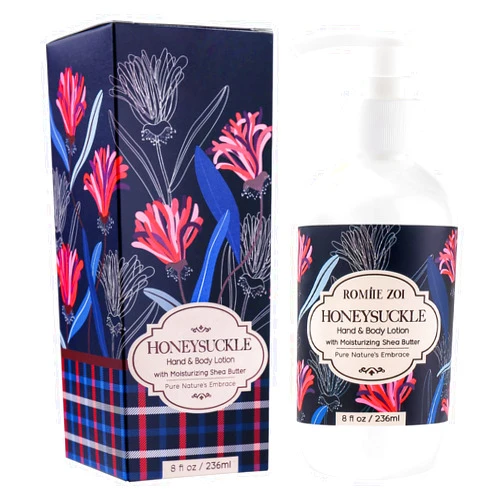 ROMIIE ZOI Daily Hand & Body Lotion with Moisturizing Shea Butter - Honeysuckle - 236 ML / 8 FL OZ