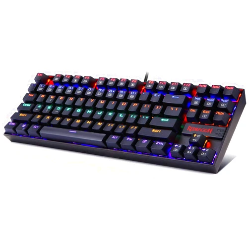 Redragon K552-R KUMARA Rainbow RGB Backlit Mechanical Gaming Keyboard