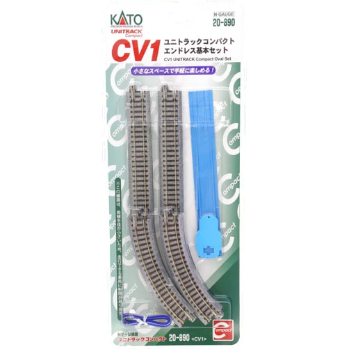 Kato N Scale Unitrack Compact CV-1 Oval Track Set