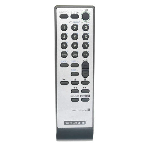 ECONTROLLY ECOTROLLY New RMT-CG500A Portable Stereo Remote Control for Sony Radio Cassette CFD-G500 CFD-G505 CFD-G505BLACK SXV6281
