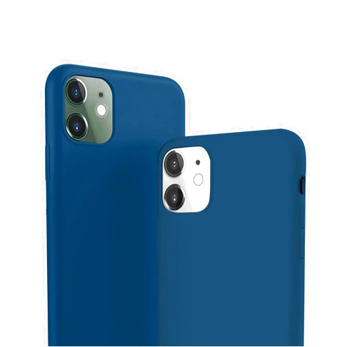 DNZPFU Designed for iPhone 11 Case, Shockproof Protective Phone Case Slim Thin Cover 6.1 inch 2019, Blue