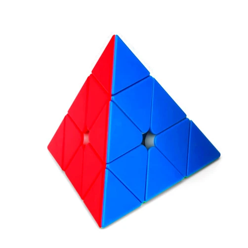 Moyu Meilong Pyraminx M 3x3 Magnetic Speed Cube Pyramid 3x3x3 Cube Magnets stickerless Standard Triangle Cube, Brain Teasers for Kids & Puzzle Boxes Classic Game