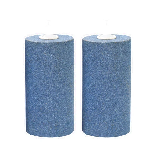 AQUANEAT Aquarium Air Stone 4x2 inch 2 Pack, Large Airstone, Aerator Bubble Diffuser, Air Pump Accessories for Aquariums, Hydroponic, Ponds and Fish Tanks