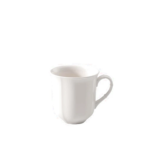 Villeroy & Boch Manoir Mug, Premium Porcelain, Made in Germany, 10 oz, White