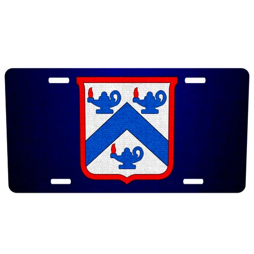 ExpressItBest Premium Aluminum License Plate - U.S. Army Command and General Staff College (C&GSC) ShldrSlv