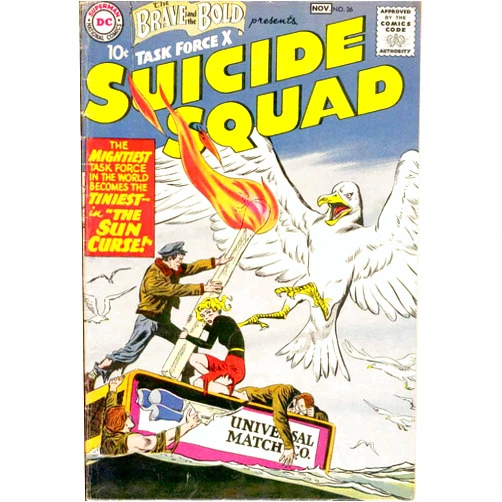 Brave and the Bold, The #26 GD ; DC comic book | November 1959 Suicide Squad