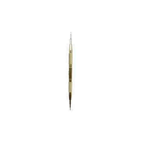 Bergeon New Package Bergeon unisex-adult 6767-F Watch Spring Bar Tool - Long Stainless Steel Handle with Replaceable Screw (6767-F)