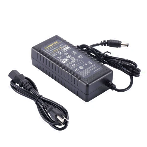 COOLM 12V 3A Power Supply, COOLM AC 100-240v to DC 12V 3A Power Adapter 36W Charger Led Driver for LED Strip Light CCTV Camera