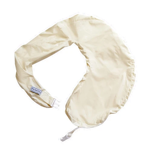 My Brest Friend Organic Cotton Deluxe Nursing Pillow Cover - Slipcovers For Baby - Adjustable Fit, Easy Care, Durable - Original Nursing Pillow Not Included, Organic Cream